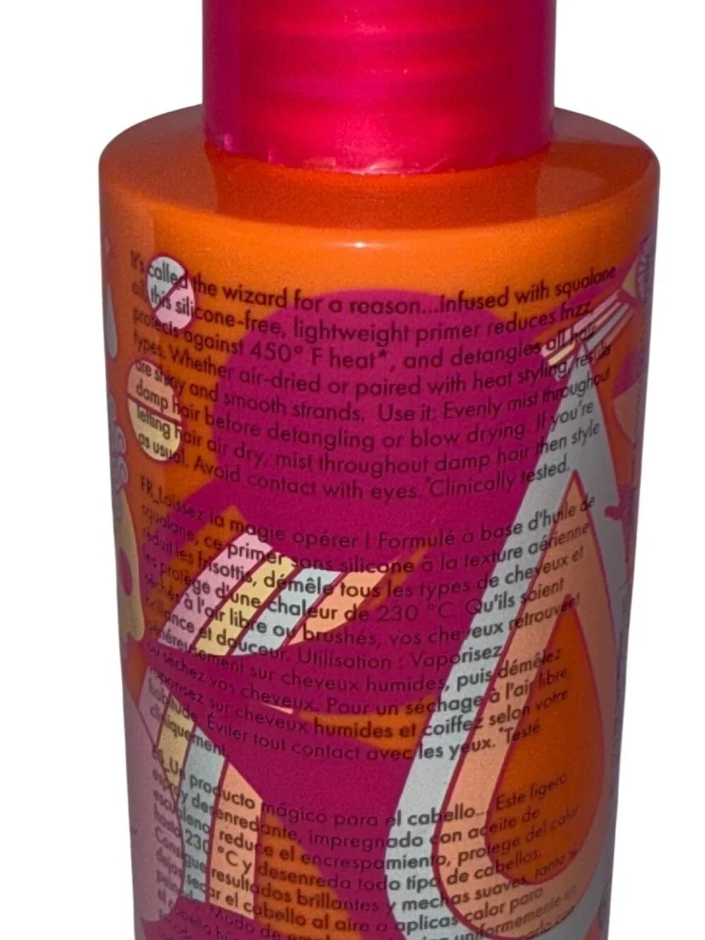Amika The Wizard Silicone-Free Detangling Primer Spray 2 oz 60 mL New Hair Care